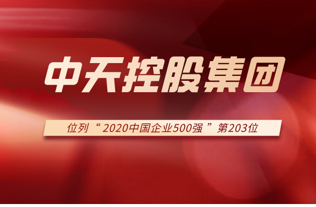 尊龙时凯控股集团列2020中国企业500强第203位！